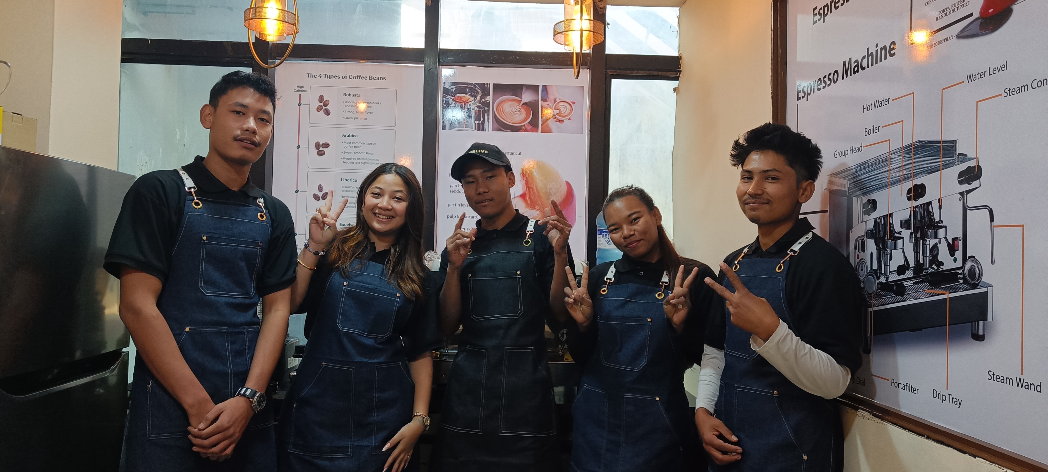 Barista Class Fun Moment