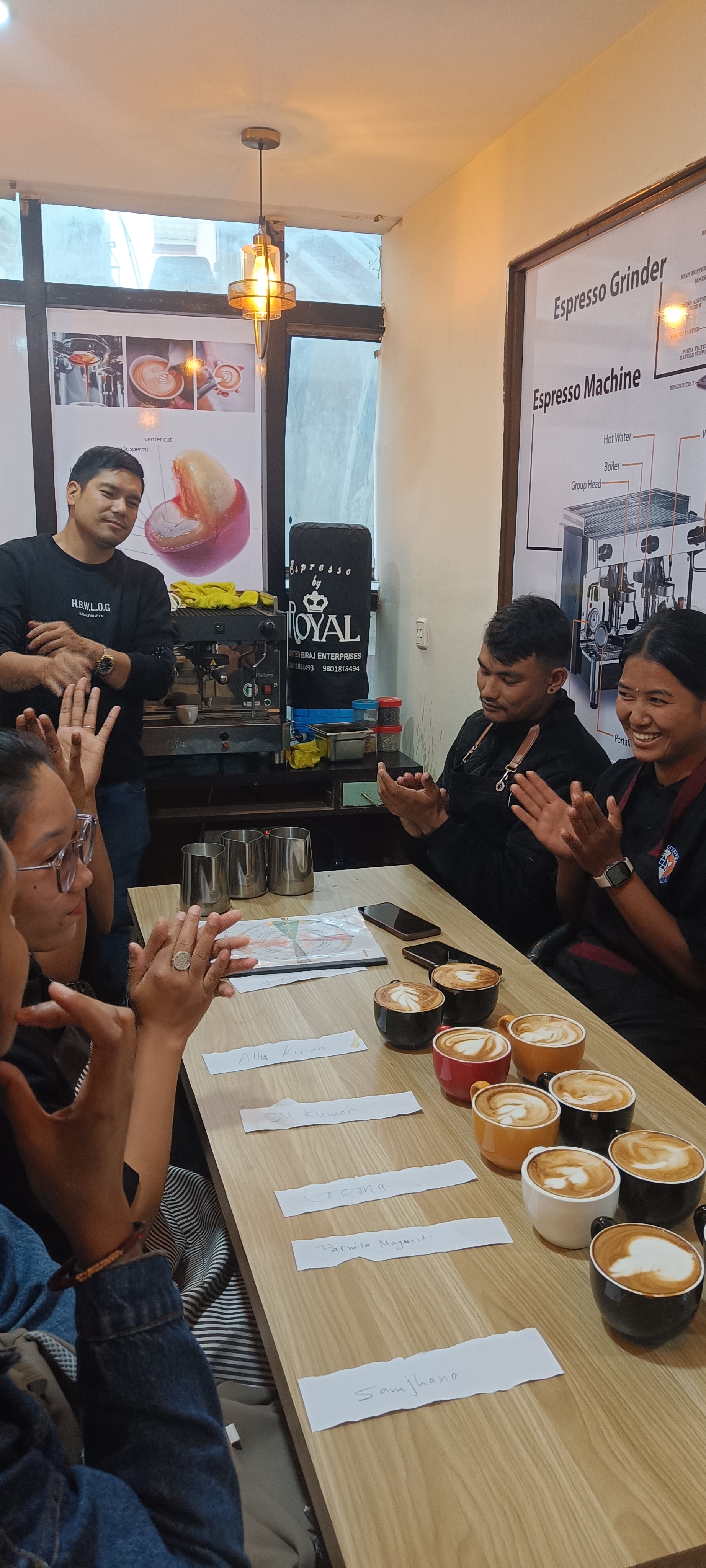Barista Training Session