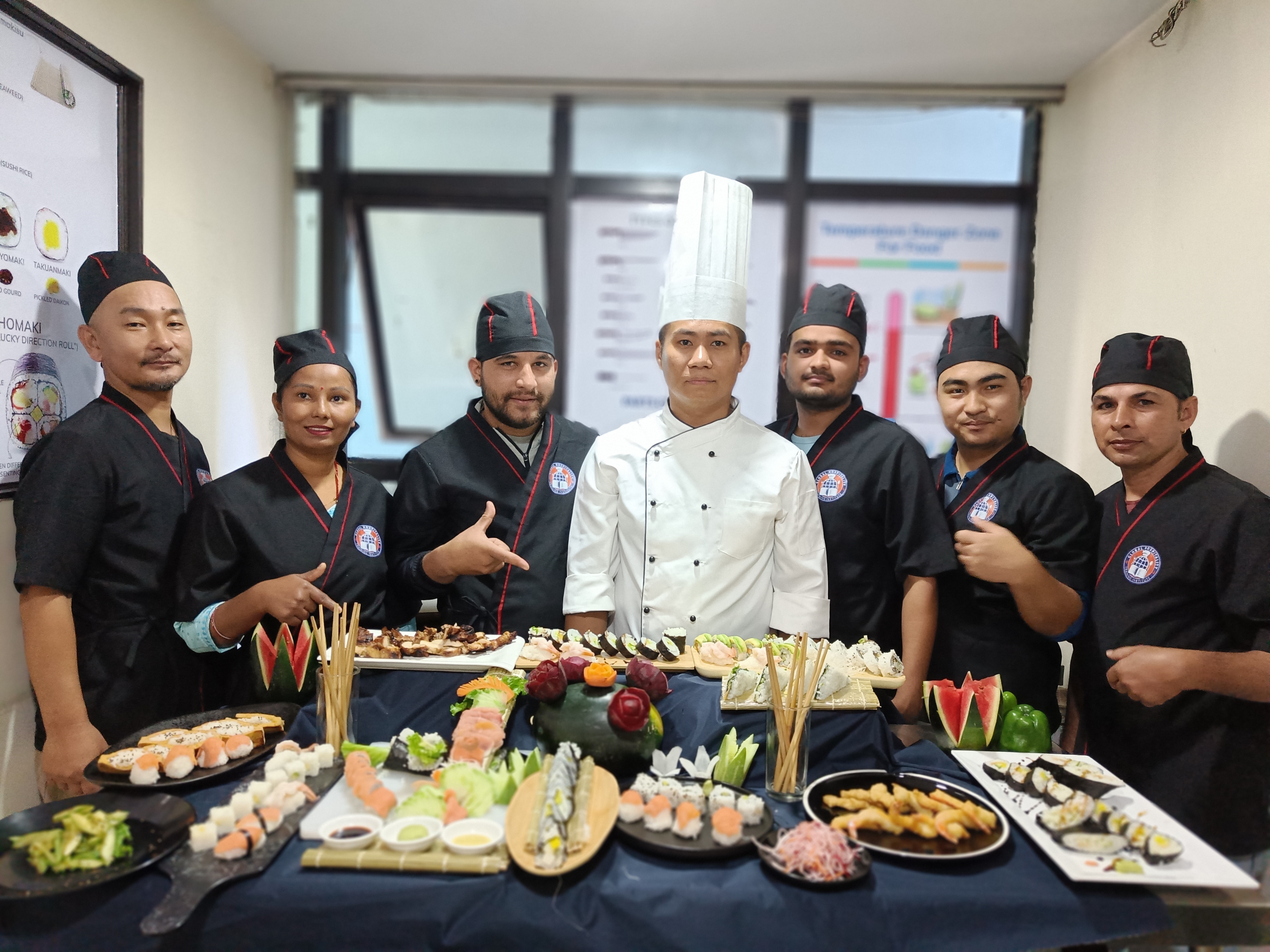 First Batch of Sushi Course Final Presentation